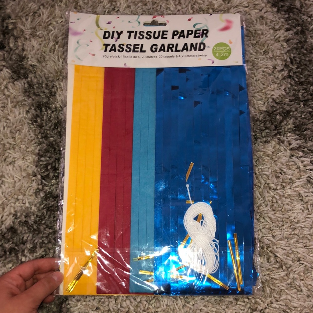 tassel garland !!